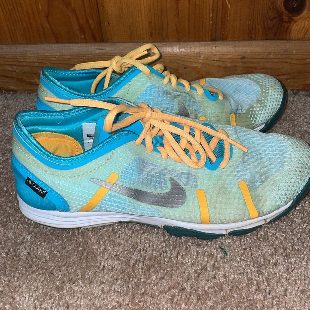 Nike Womens Lunarelement 615743-300 Blue Running Shoes Sneakers size 7 sports - Picture 8 of 9